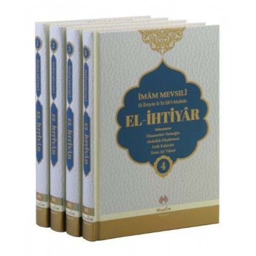 El-İhtiyar tercümesi - 4 Kitap Takım