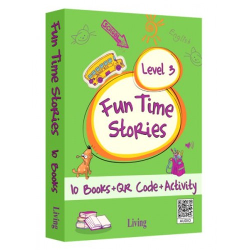 Living Level 3 Fun Times Stories 10'lu Hikaye Seti