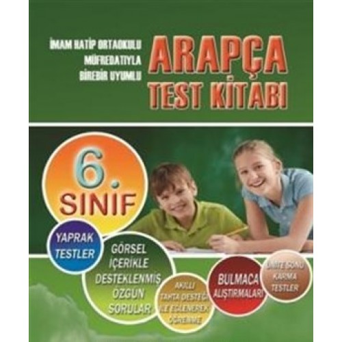 6. Sınıf Arapça Test Kitabı  İmam Hatip Lisesi Müfredatıyla Birebir Uyumlu