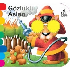 Delikli Kitaplar Serisi - Gözlüklü Aslan