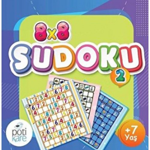 8x8 Çıkartmalı Sudoku 7+ (2)