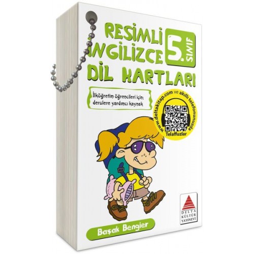 Resimli İngilizce Dil Kartları 5. Sınıf