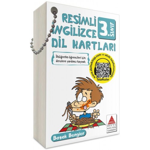 Resimli İngilizce Dil Kartları 3. Sınıf