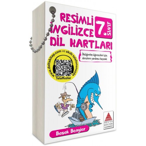 Resimli İngilizce Dil Kartları 7. Sınıf