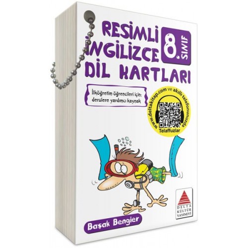 Resimli İngilizce Dil Kartları 8. Sınıf