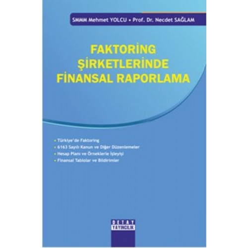 Faktoring Şirketlerinde Finansal Raporlama