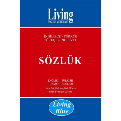 Living Blue İngilizce-Türkçe Türkçe-İngilizce Sözlük