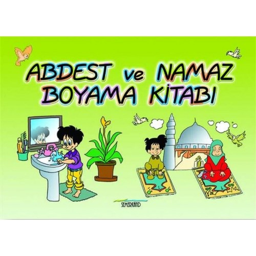 Abdest ve Namaz Boyama Kitabı