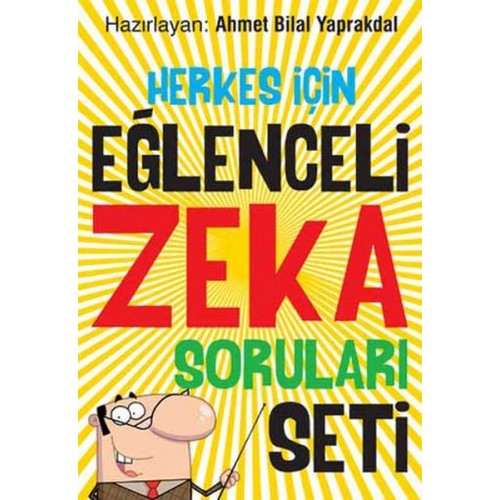 Herkes İçin Eğlenceli Zeka Soruları Seti (6 Kitap)