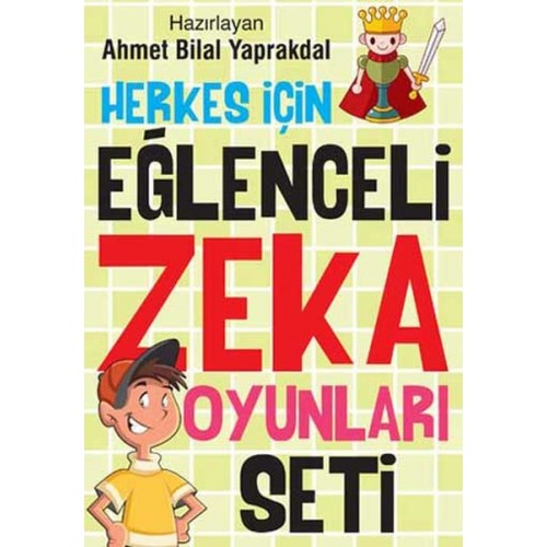 Herkes İçin Eğlenceli Zeka Oyunları Seti (4 Kitap)