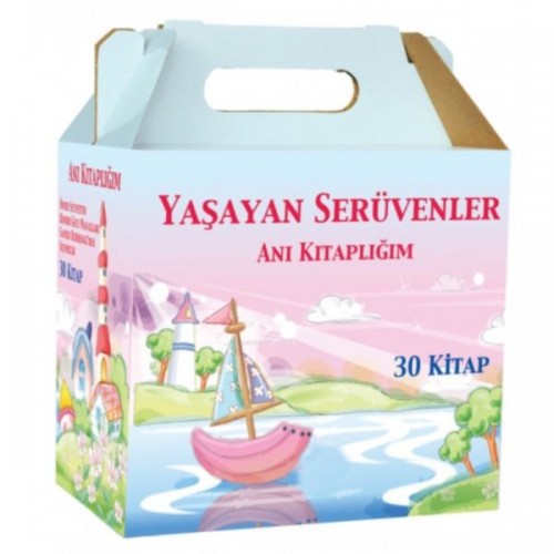 4. ve 5. Sınıflar İçin - Yaşayan Serüvenler - Anı Kitaplığım Seti (30 Kitap Takım)