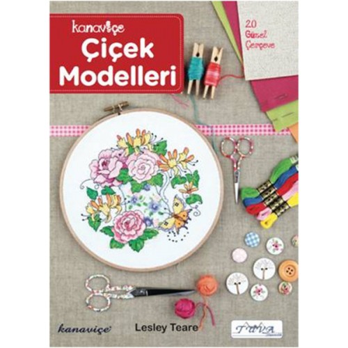 Kanaviçe Çiçek Modelleri