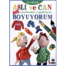 Aslı Ve Can Giysiler Çıkartma Boyama