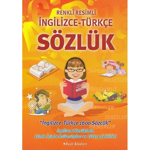 Renkli Resimli İngilizce-Türkçe Sözlük