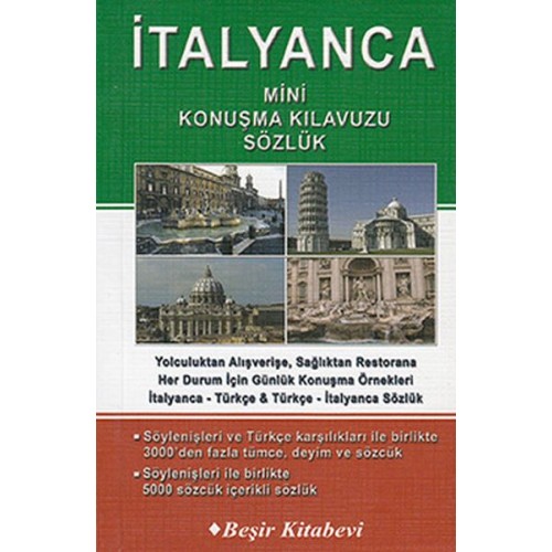 İtalyanca Mini Konuşma Kılavuzu - Sözlük