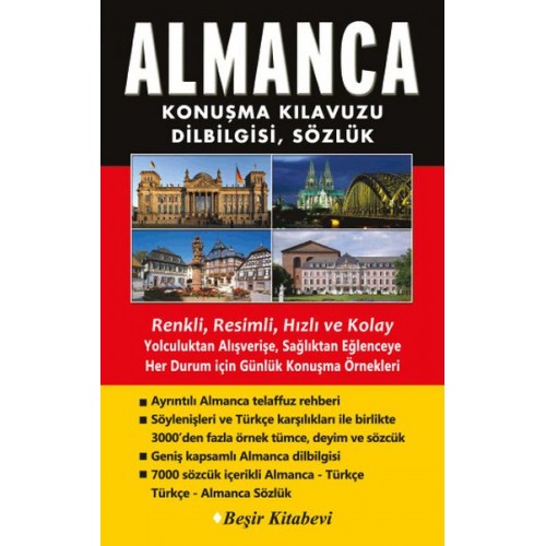 Almanca Konuşma Kılavuzu Dilbilgisi Sözlük