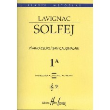 Lavignac 1A - Solfej Piyano Eşlikli Şan Çalışmaları