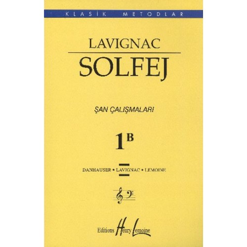 Lavıgnac Solfej şan çalişmalari 1b