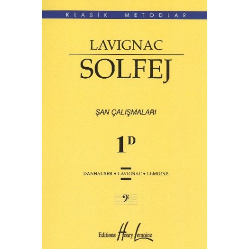 Lavignac Solfej 1D Şan Çalışmaları