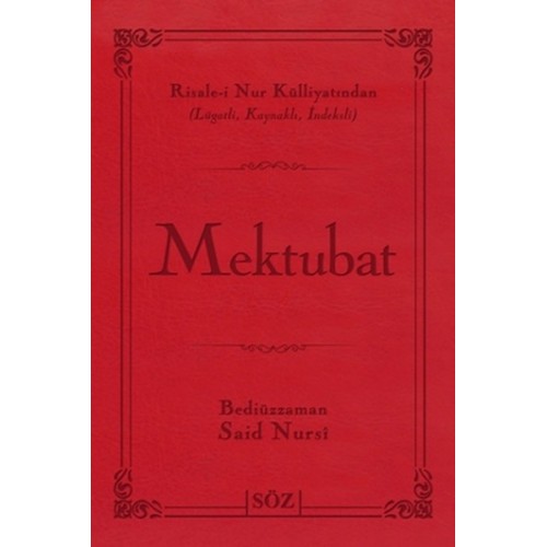 Mektubat (Büyük Boy - İki Renk)