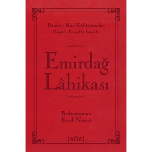 Emirdağ Lahikası (Büyük Boy - İki Renk)