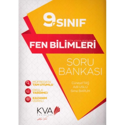 KVA 9. Sınıf Fen Bilimleri Soru Bankası (Yeni)