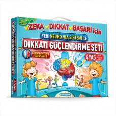 Dikkati Güçlendirme Seti - Anasınıfı – 4 Yaş Neuro-Via