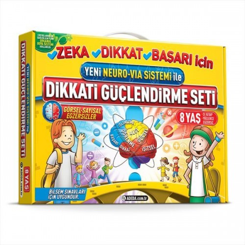 Dikkati Güçlendirme Seti  2. Sınıf – 8 yaş- Neuro-Via