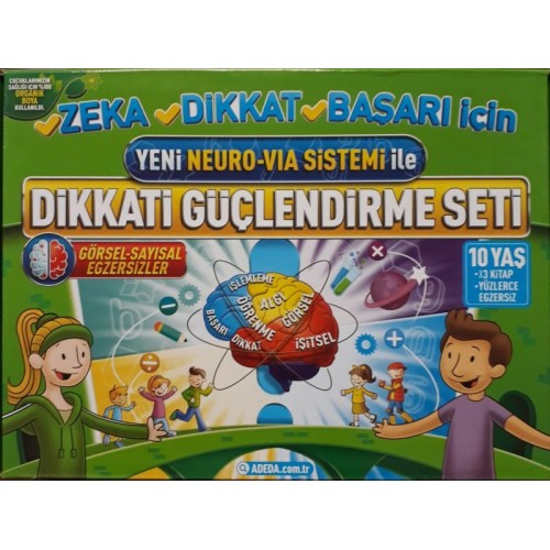 Dikkati Güçlendirme Seti  4. Sınıf – 10 Yaş-Neuro-Via