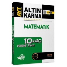 Altın Karma AYT Matematik 10 x 40 Deneme Sınavı