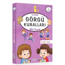 1. Sınıf Görgü Kuralları Serisi - 10 Kitaplık Set