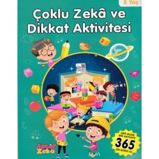 5 Yaş Çoklu Zeka ve Dikkat Aktivitesi - Yeşil Kitap