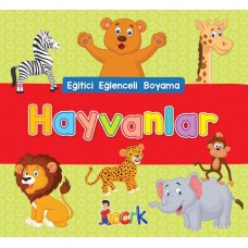 Hayvanlar - Eğitici Eğlenceli Boyama