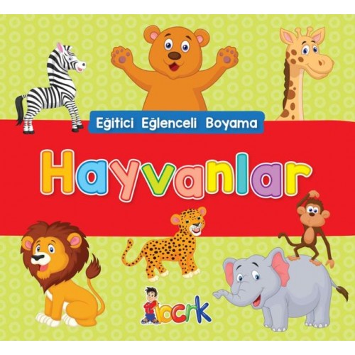 Hayvanlar - Eğitici Eğlenceli Boyama