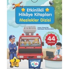 Meslekler Dizisi - Etkinlikli Hikaye Kitapları (4 Kitap Takım)