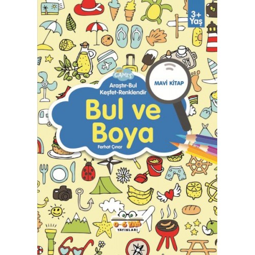 Bul ve Boya Mavi Kitap