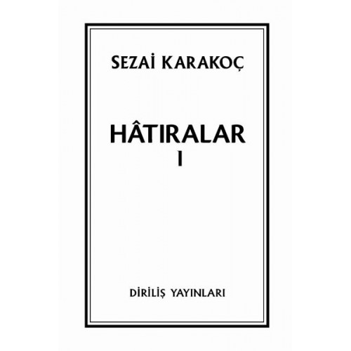 Hatıralar I