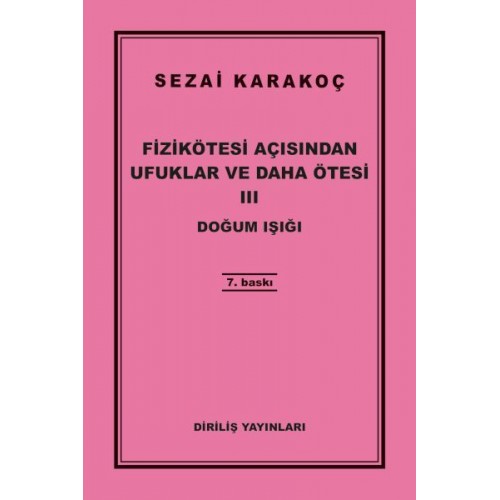 Fizikötesi Açısından Ufuklar ve Daha Ötesi 3