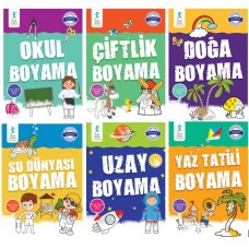 Çocuk Gelişimi Türkçe İngilizce Boyama Seti