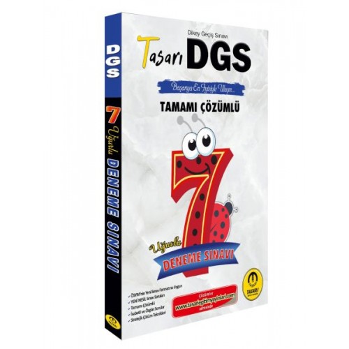 Tasarı Dgs 7 Uğurlu  Çözümlü Deneme