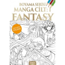 Manga Boyama Cilt I: Fantasy