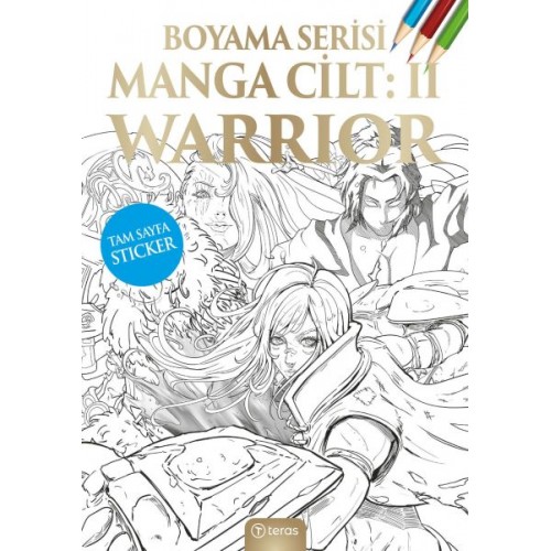 Manga Boyama Cilt II: Warrior