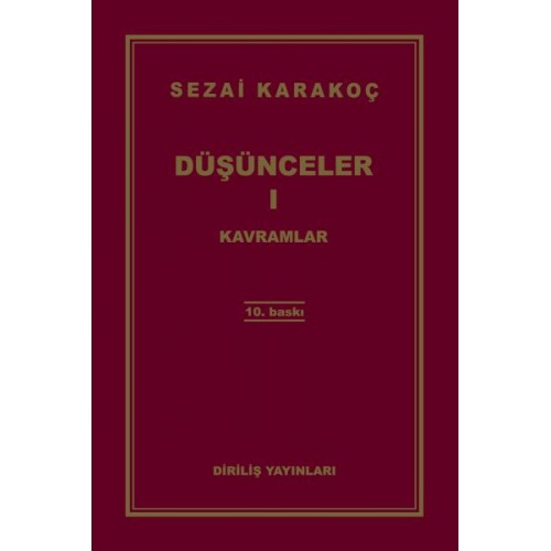 Düşünceler 1 - Kavramlar