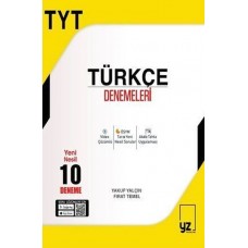 YZ Yayınları TYT Türkçe 10 Deneme