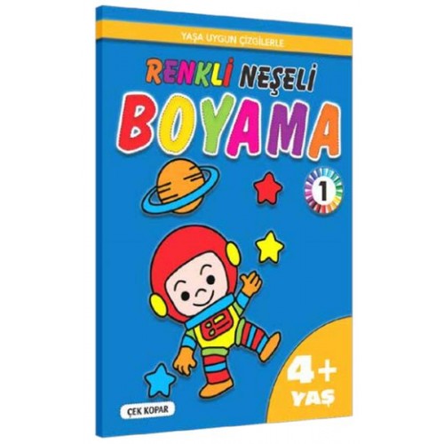 Renkli Neşeli Boyama -1 (4+Yaş)