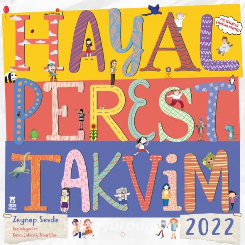 Hayalperest Takvim 2022 (Çıkartma Hediyeli)