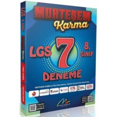 Muhteşem Yayınları 2023 LGS 7 li Karma Deneme Seti