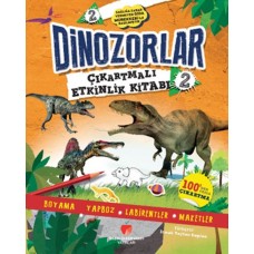 Dinozorlar Çıkartmalı Etkinlik Kitabı 2