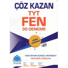 Çöz Kazan TYT Fen 30 Deneme (Yeni)