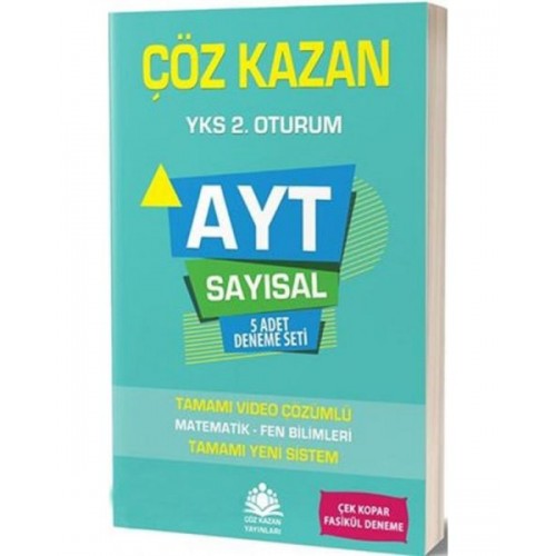 Çöz Kazan AYT Sayısal 5 li Deneme Sınavı (Yeni)